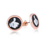 Mickey Mouse Glove Thumbs Up Stud Earrings-Calendar