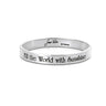 Princess Snow White Bangle White Gold