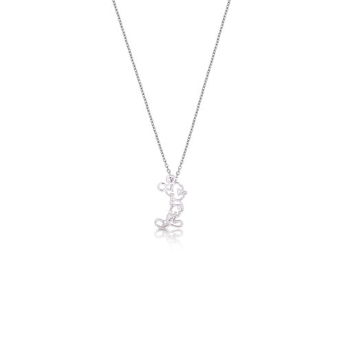 Kids Mickey Mouse Outline Necklace