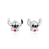 Disney Lilo and Stitch Heart Stud Earrings