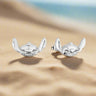 Disney Stitch Smile Stud Earrings