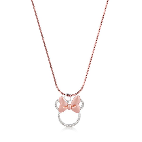 Minnie Mouse Bow Necklace