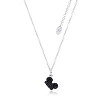 Mickey Mouse Black Ear Hat Necklace black