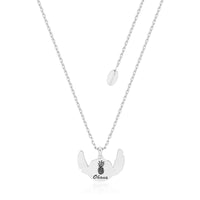 Disney Lilo and Stitch Necklace Silver