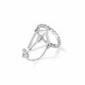 Mary Poppins Kite Ring White Gold