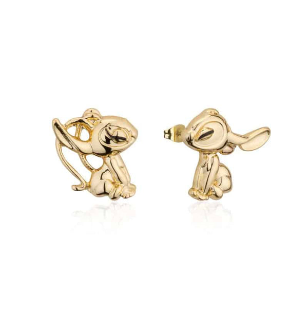 Disney Lilo and Stitch Angel Kissing Stud Earrings