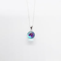 BOTANIGEM Dew Drops Necklace Aqua