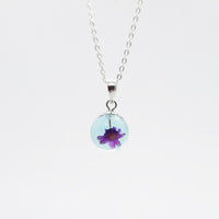 BOTANIGEM Dew Drops Necklace Aqua