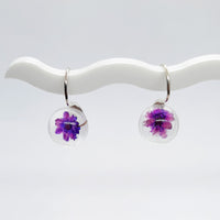 BOTANIGEM Daisy Dew Earrings Purple