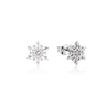Frozen 2 Elsa Crystal Snowflake Stud Earrings