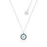 Frozen 2 Snowflake December Birthstone Necklace