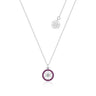 Frozen 2 Snowflake February Birthstone Necklace
