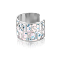 Mary Poppins Supercalifragilistic-expialidocious Bangle Silver