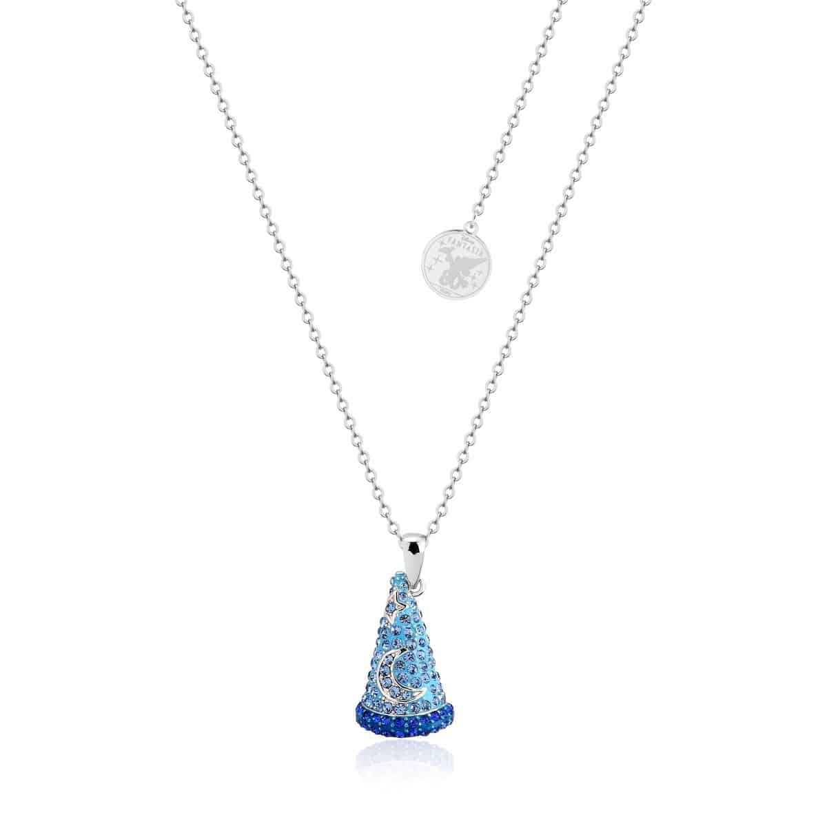 Sorcerer's Hat Necklace White Gold