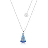 Sorcerer's Hat Necklace White Gold