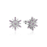 Frozen 2 Anna Crystal Snowflake Stud Earrings