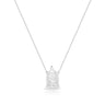 Sterling Silver Enchanted Rose Necklace