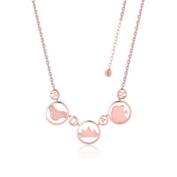 The Lion King Roar Statement Necklace Rose Gold