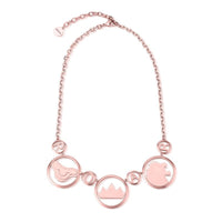 The Lion King Roar Statement Necklace Rose Gold
