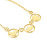 The Lion King Roar Statement Necklace Yellow Gold