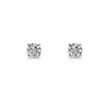 Sterling Silver Claw Set CZ Stud
