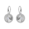 CHARLIE ROUND SILVER EARRINGS