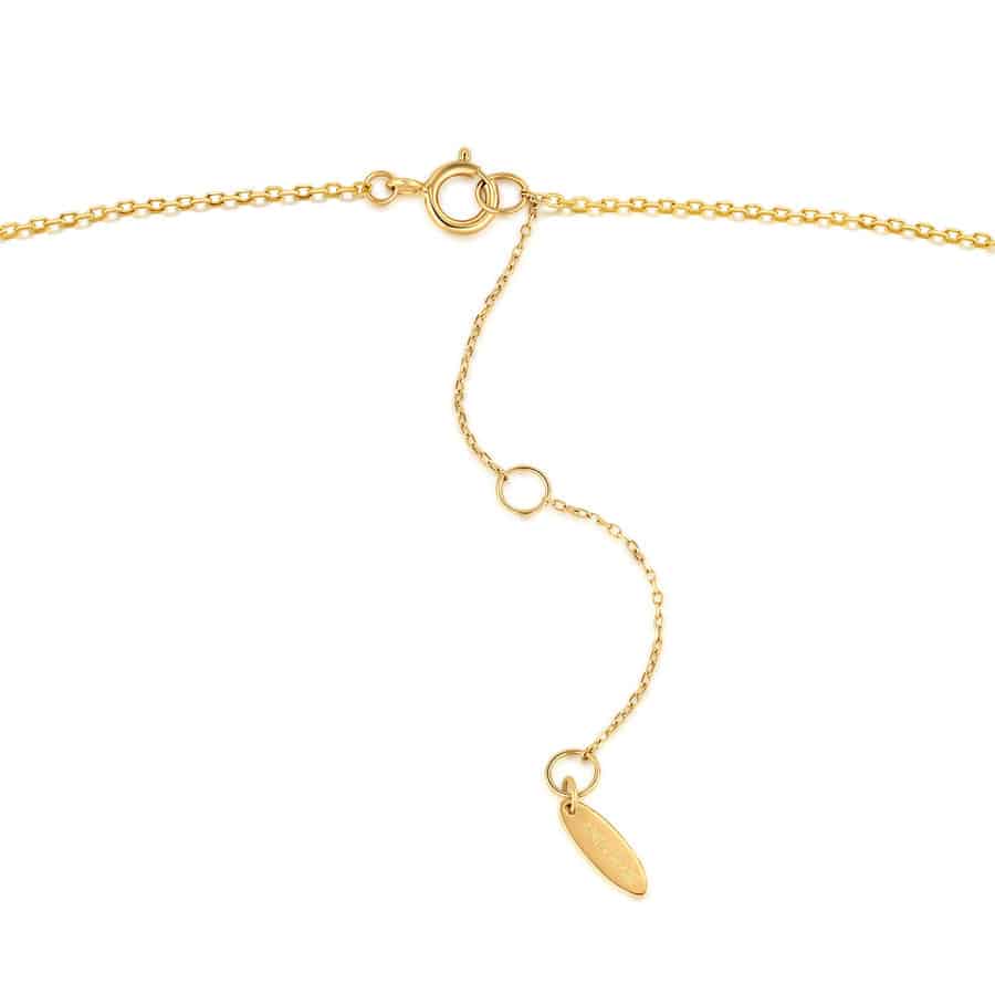14kt Gold Opal and White Sapphire Star Necklace