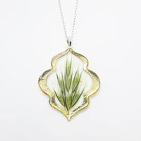 Faith Necklace with Bottle Brush Native Grass