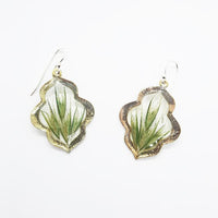 Faith Earrings with Bottle Brush Native Grass