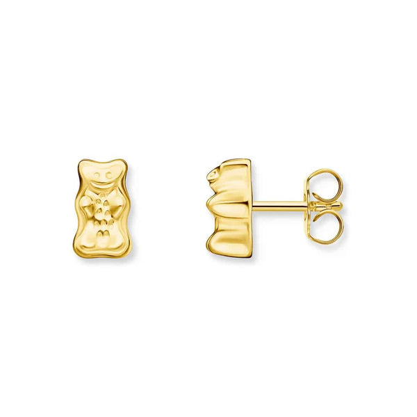 Ear Studs with Gold HARIBO Goldbear