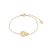 Sanrio Precious Metal Hello Kitty Bracelet Yellow Gold