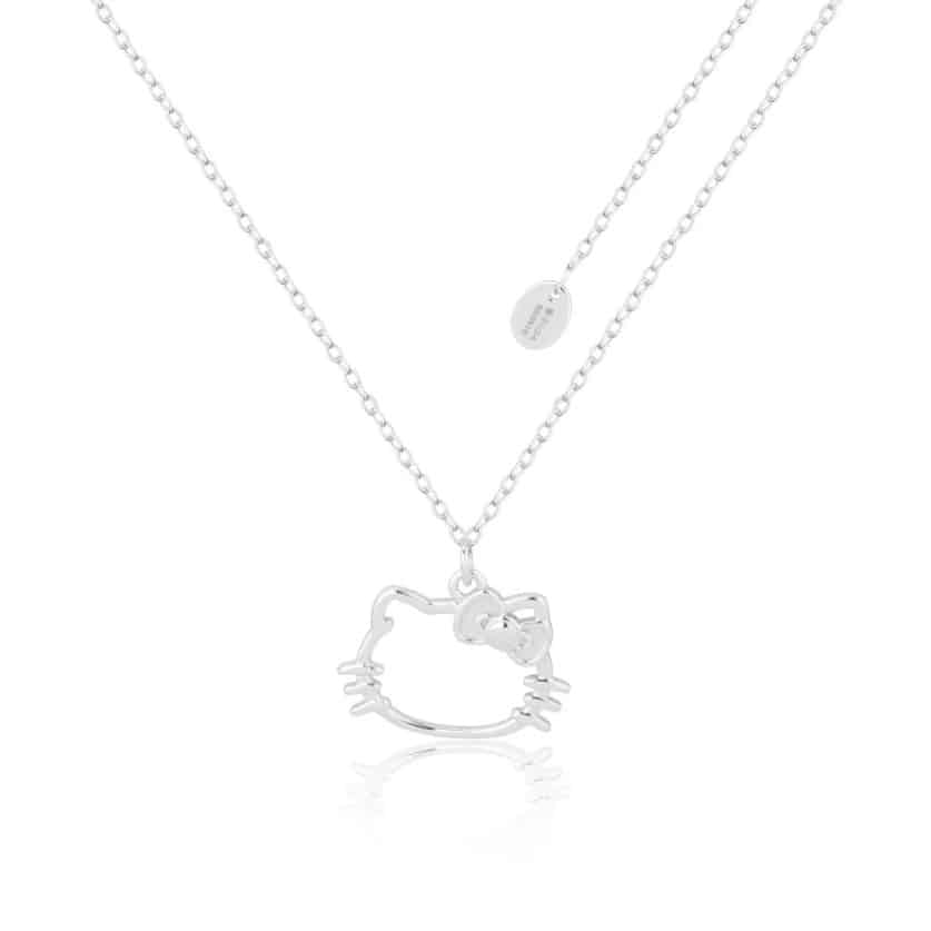 Sanrio Precious Metal Hello Kitty Outline Necklace