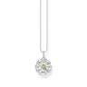 Lovely Daisy Pendant Chain in Silver