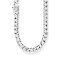 Heritage Curb Chain Necklace Silver