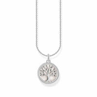 Necklace with Tree of Love Pendant Silver
