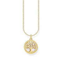 Necklace with Tree of Love Pendant Gold