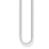 Snake necklace silver