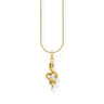 Romance Necklace with Snake Pendant