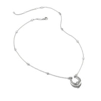 Horseshoe Necklace with Zirconia