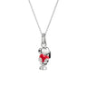 Snoopy with Heart Pendant PEANUTS Necklace