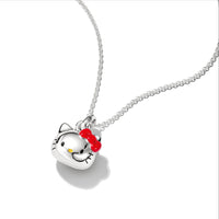 Hello Kitty Necklace Red Bow