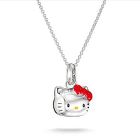 Hello Kitty Necklace Red Bow