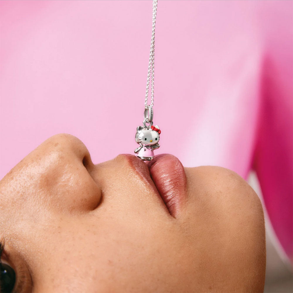 Hello Kitty Necklace Pink