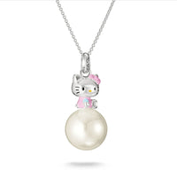 Hello Kitty Necklace with Pearl
