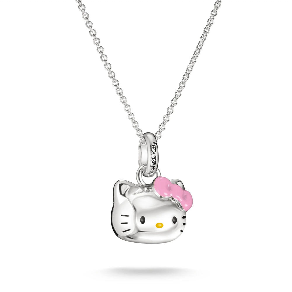 Hello Kitty Necklace Pink Bow