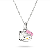 Hello Kitty Necklace Pink Bow