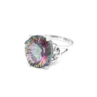 Mystic Topaz Silver Ring