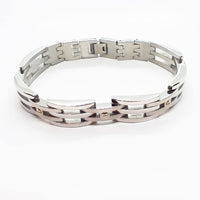 12 mm Stainless Steel Chain Bracelet