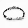 Neoprene and Stainless Steel Bracelet
