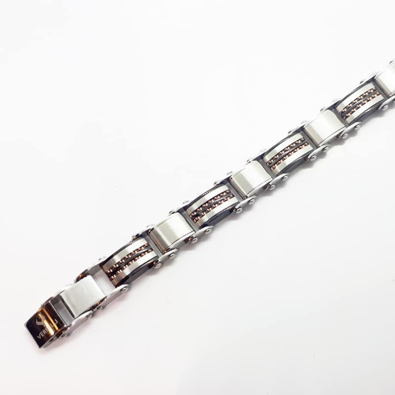 Double Side Reversible 12 mm Chain Bracelet